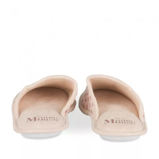 Chaussons BEIGE MINNIE