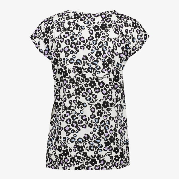 TwoDay dames T-shirt wit met bloemenprint