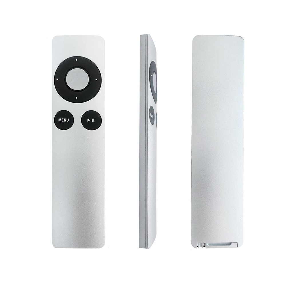 Universal Remote Ersatz Kunststoff Fernbedienung für Apple TV (1./2./3. Generation) - Silber