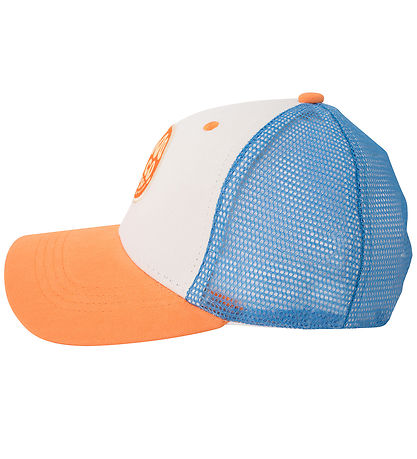 Lil' Boo Copenhagen Kappe - Trucker - Blue/Orange/White