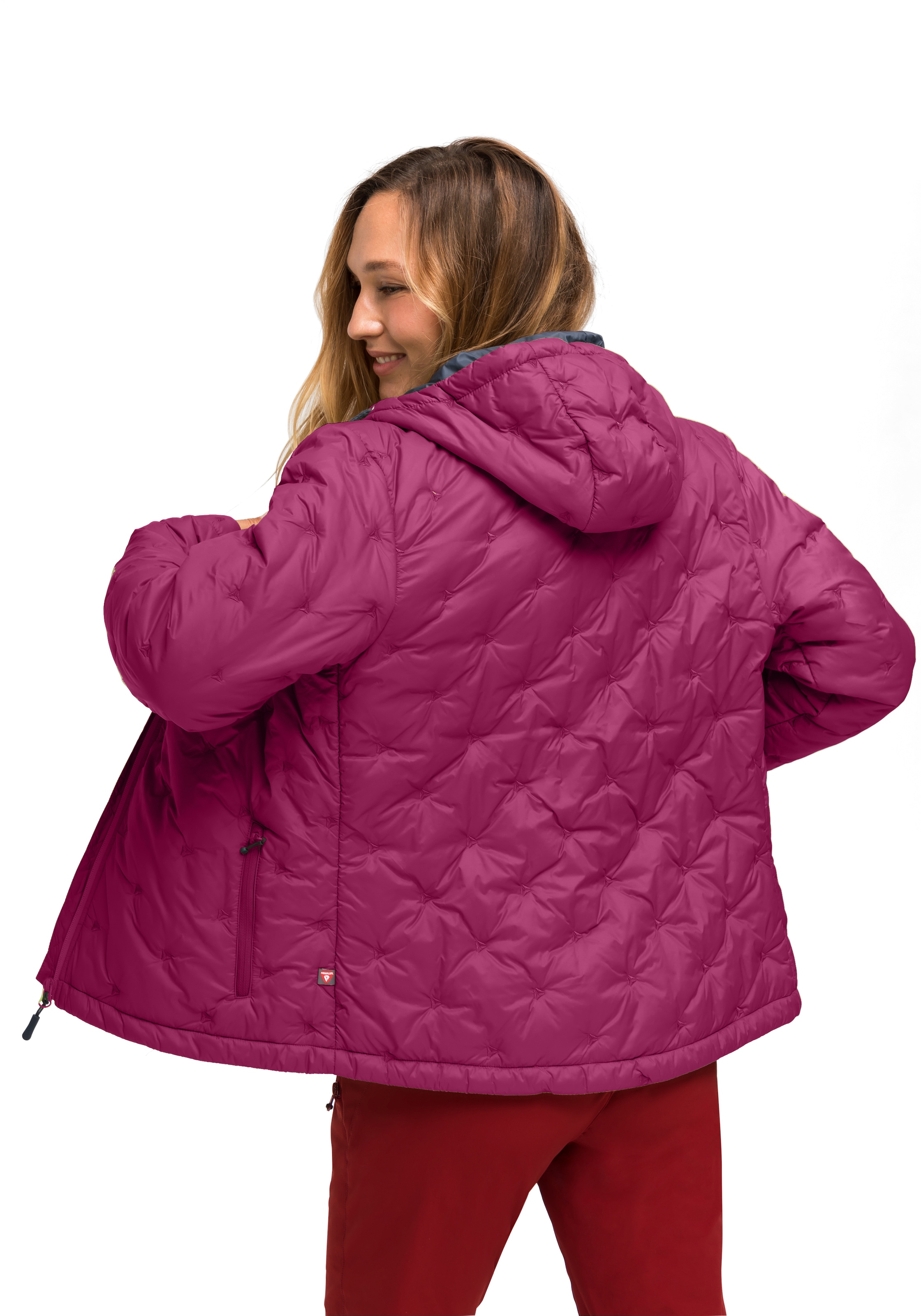 Maier Sports Funktionsjacke »Pampero W« Sportliche PrimaLoft® Jacke mit partieller Steppung