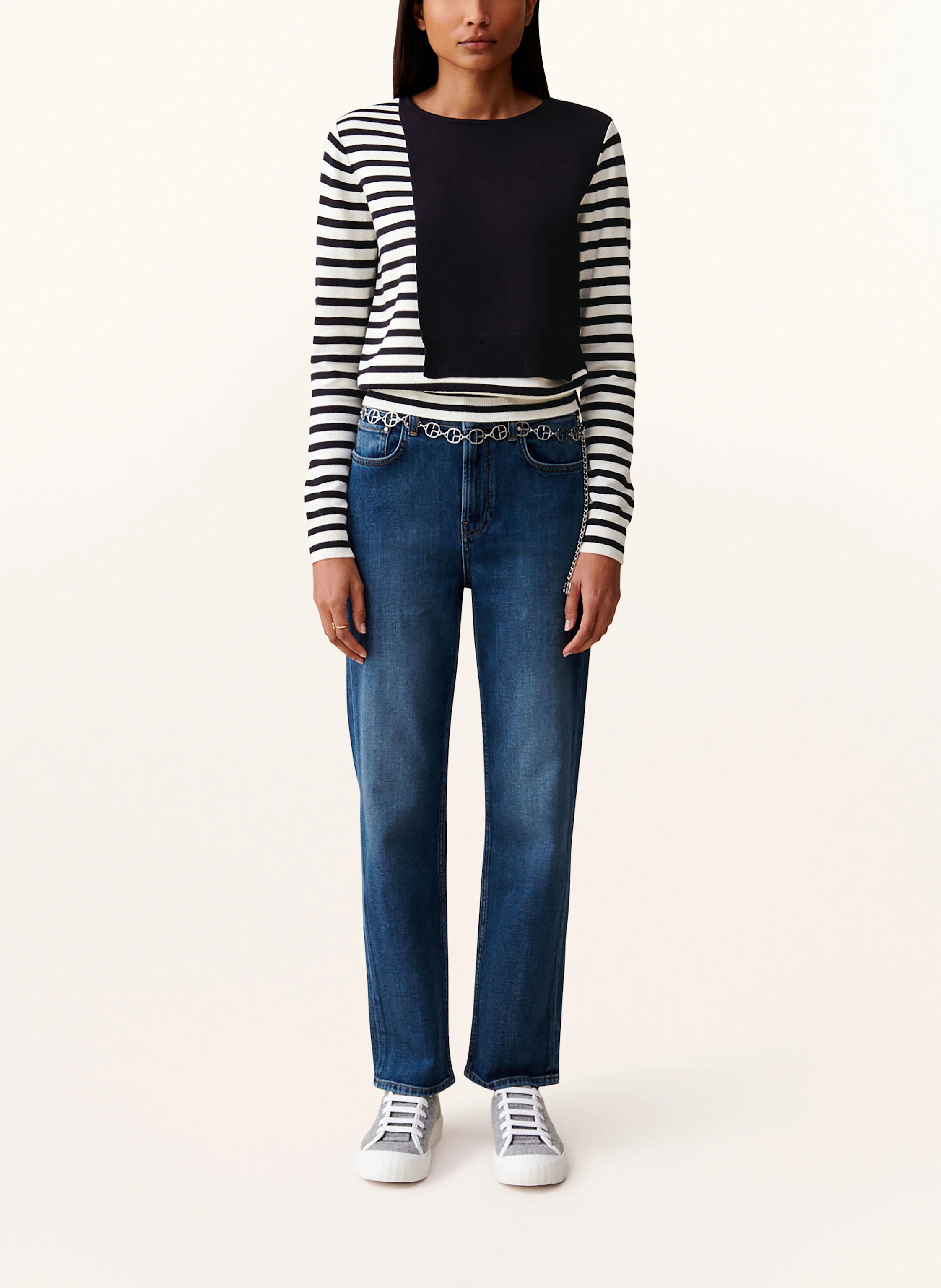 CLAUDIE PIERLOT Pullover im Layering-Look