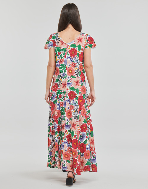 Derhy - TREILLIS FLOWER - Blanc / Rouge