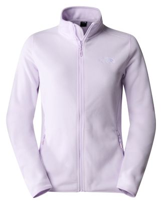 Polaire Femme The North Face 100 Glacier Full Zip Violet