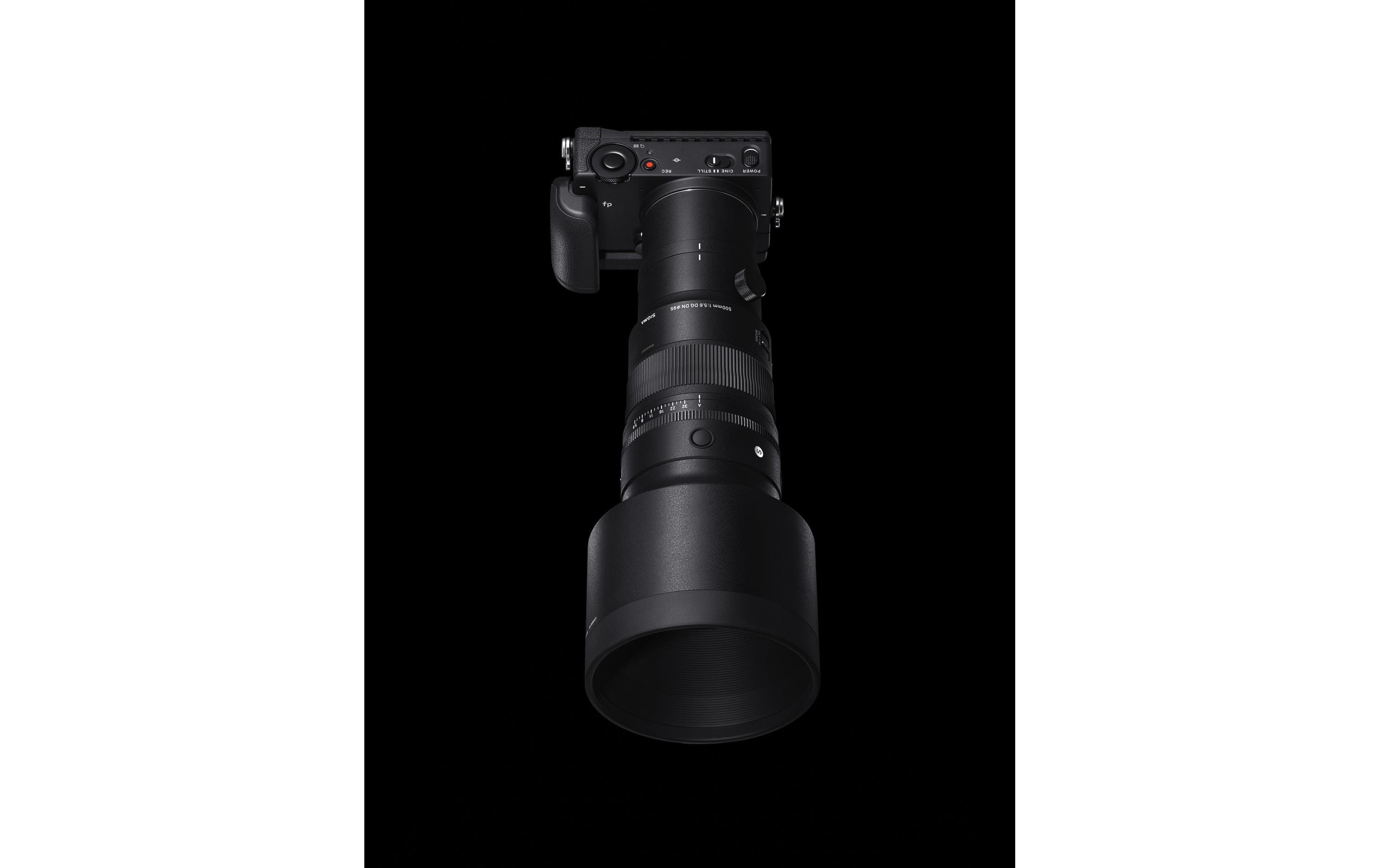 Festbrennweite 500mm F/5.6 DG DN OS Sports – L-Mount<br>Ultra-Teleobjektiv mit Festbrennweite exklusiv für spiegellose Kameras