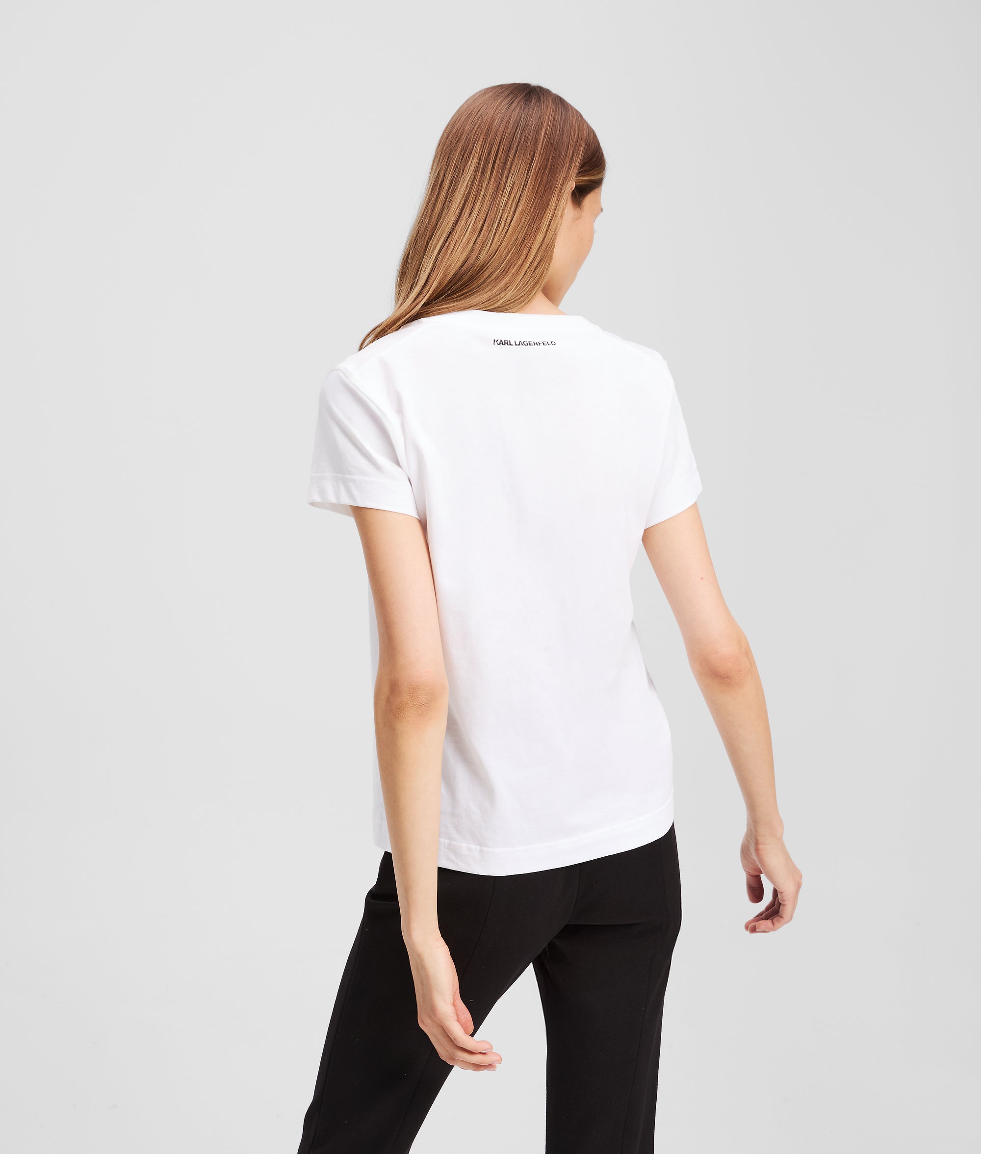 Rue St-Guillaume T-shirt met V-hals