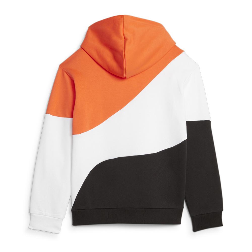 Puma Sweat Noir/Orange Garçon Puma Power Cat