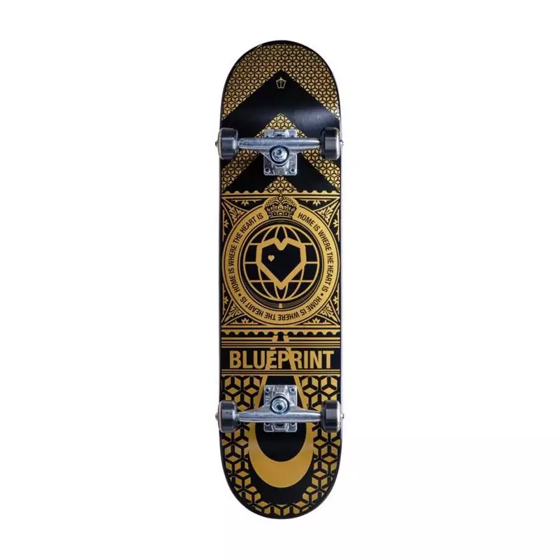 Skate BLUEPRINT Home Heart Black 8.125