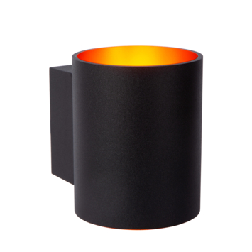 Lucide XERA wandlamp Ø 8 cm Zwart