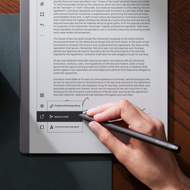 reMarkable 2 E-ink tablet med Marker Plus (grå)