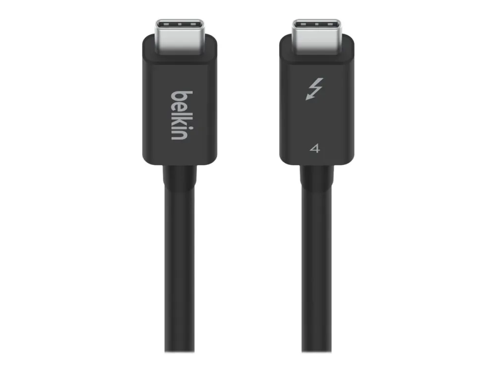 Belkin INZ002bt2MBK 2 m 40 Gbit/sek Sort