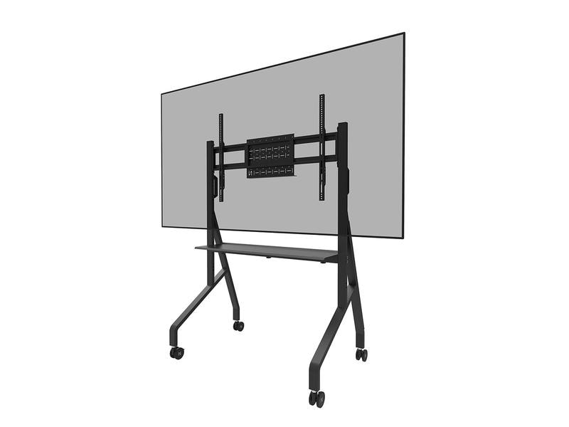 NEOMOUNTS TV-Trolley FL50-525BL1 Schwarz Mobiler Bodenständer für 55-86