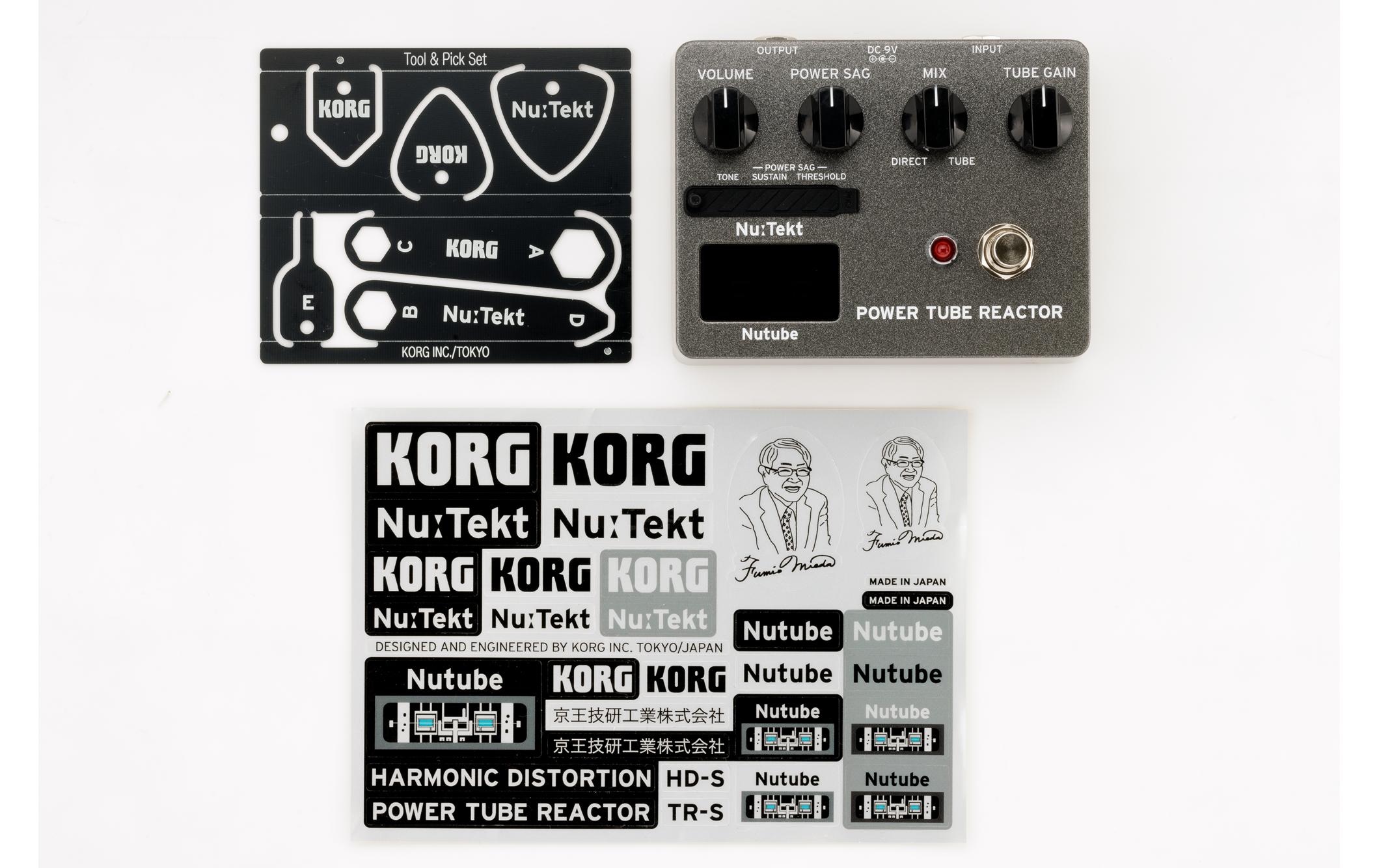Effektgerät TR-S – Kit<br>Fangen Sie das Gefühl eines Vakuumröhren-Gitarrenverstärkers ein
