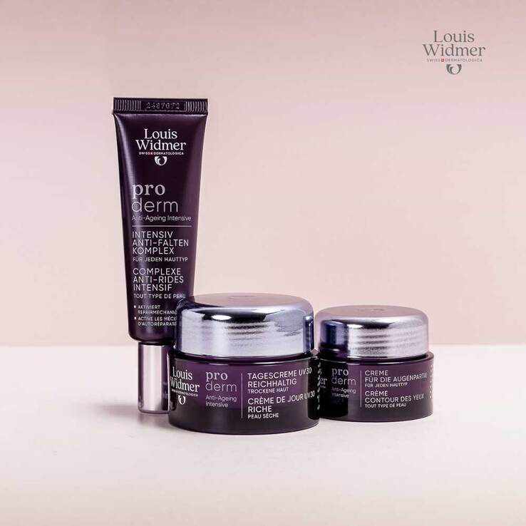 Widmer proderm Creme für die Augenpartie unparfümiert , 30 ml
