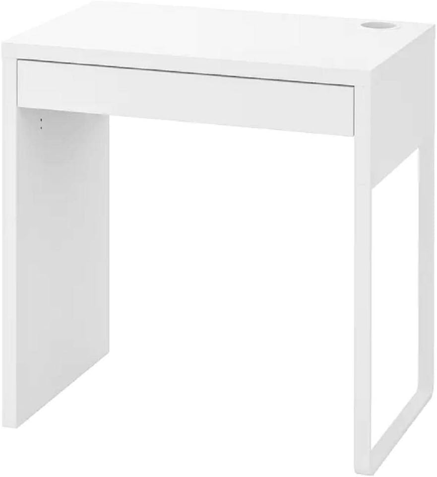 IKEA MICKE Schreibtisch in weiß; (73x50cm)