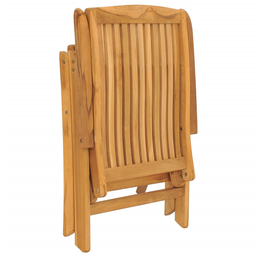 Ensemble à dîner de jardin 7 pcs bois de teck solide