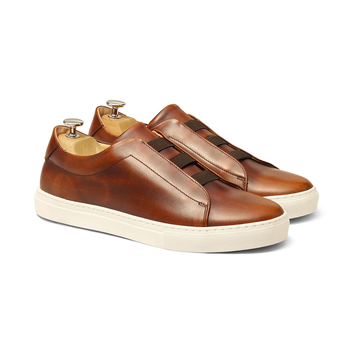 Cost-Sneakers Cuir Brown