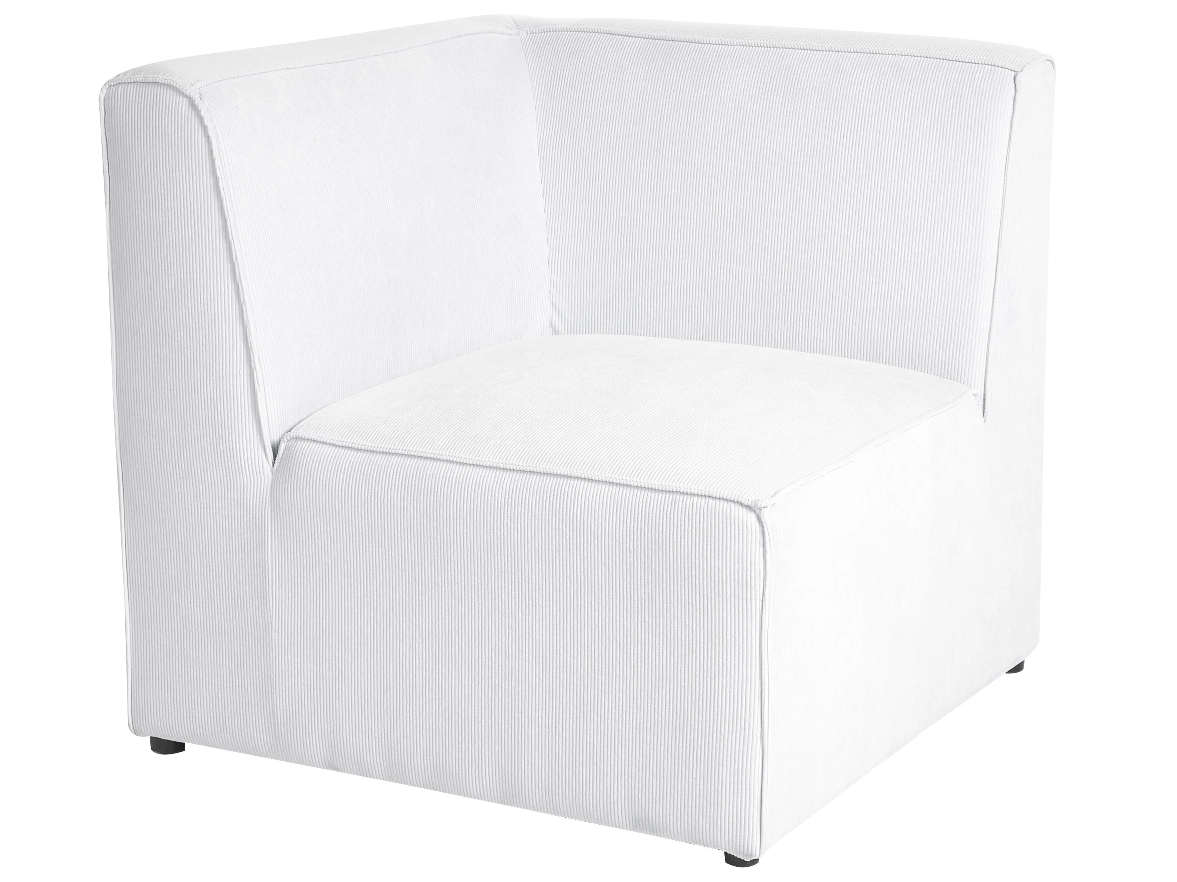 Modulaire bank 3-zits LEMVIG Corduroy Gebroken wit