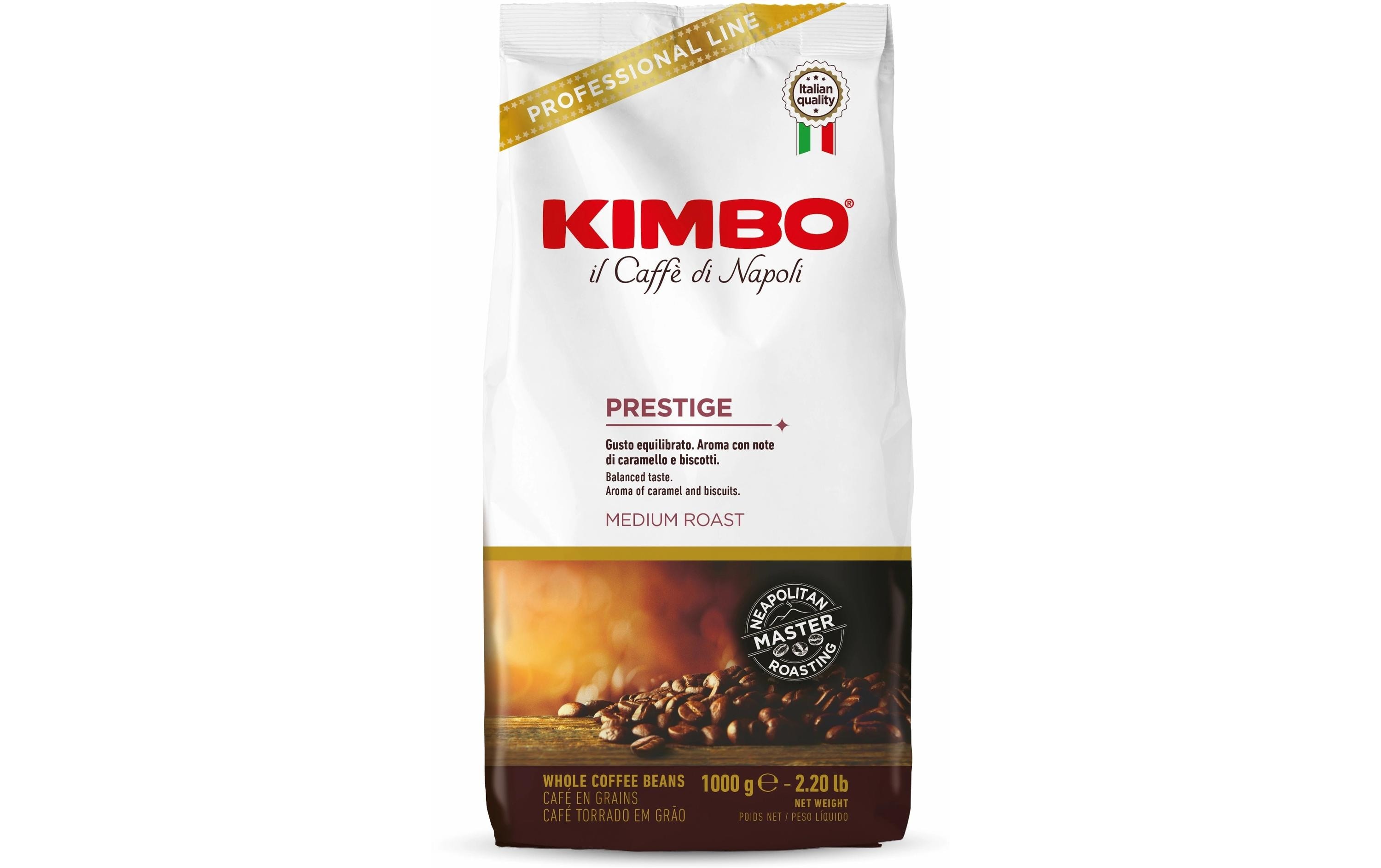 Kaffeebohnen Prestige 1000 gHochwertiger Bohnenkaffee aus Italien