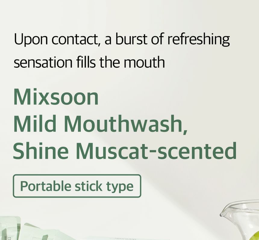 mixsoon - Shine Muscat Mondspoeling