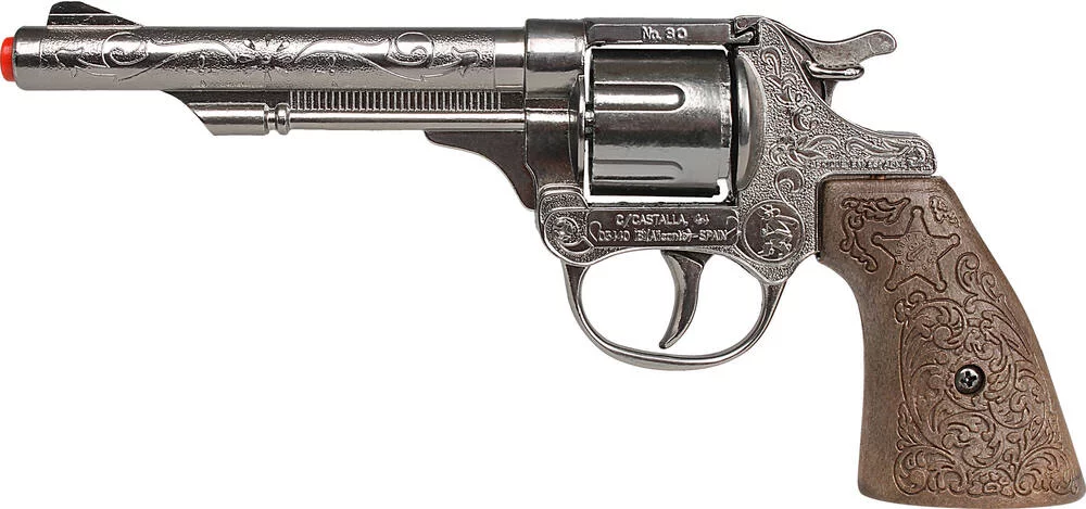 REVOLVER JOE PISTOL 8 COUPS MAT