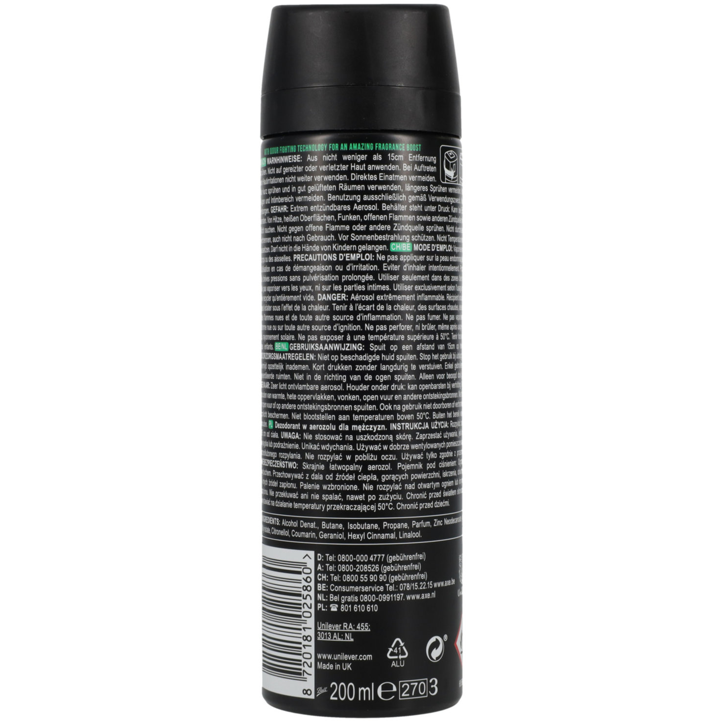 Axe Deospray Africa XL