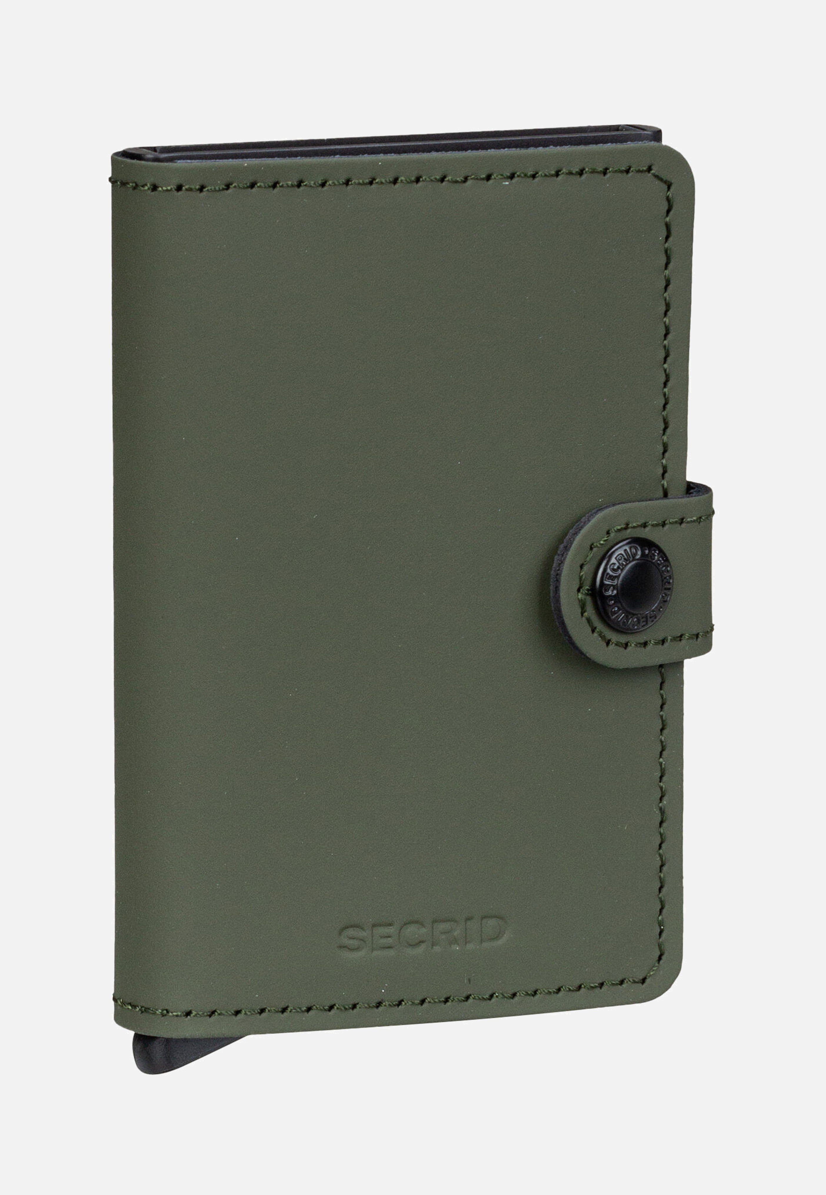 Miniwallet Matte Green-Black - Portemonnaie