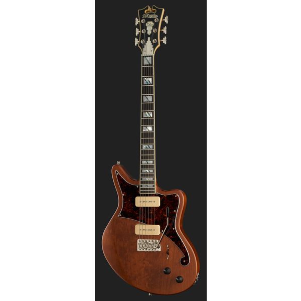 DAngelico Deluxe Bedford SH Matte Walnut