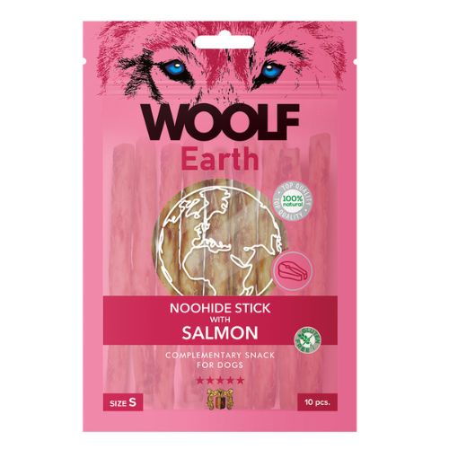 Woolf Earth Noohide S Salmon Bar