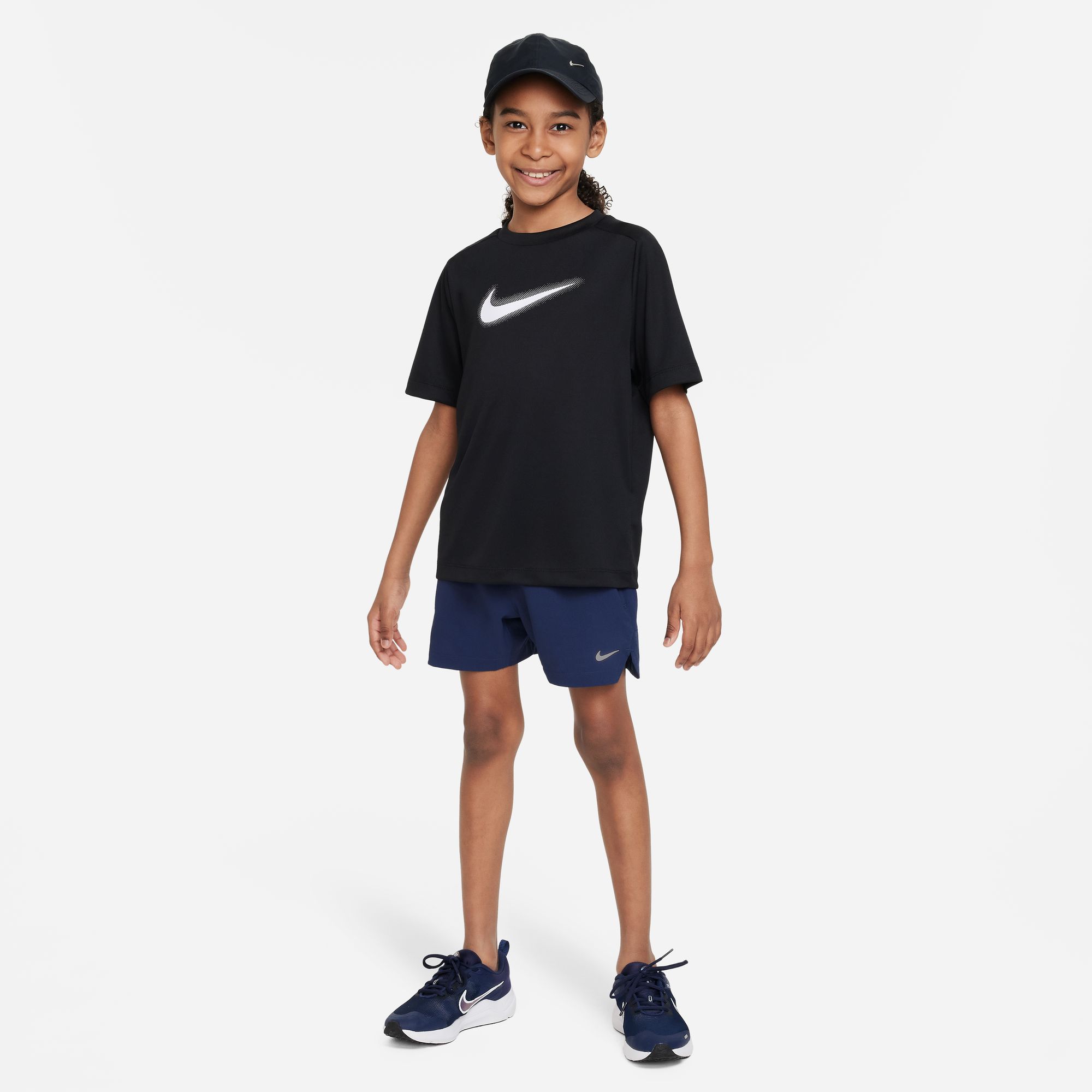 Dri-FIT Multi Shorts Junior 410/Midnight Navy/Black
