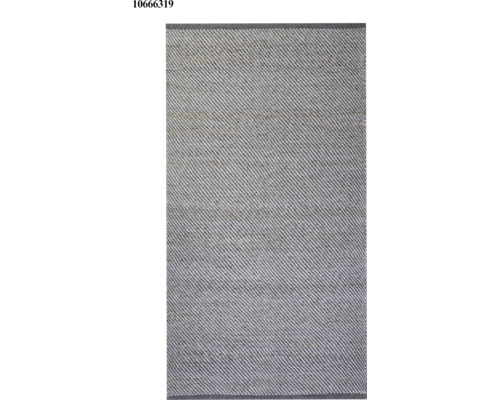 Breeze gekleurd tapijt grijsbeige 80x150 cm