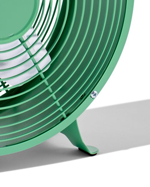 ventilateur de table rétro Ø25.8cm vert