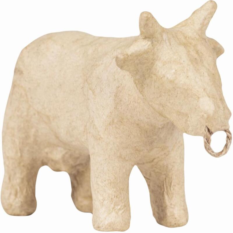 Vache avec anneau 12,5x5x8 cm - Kraft