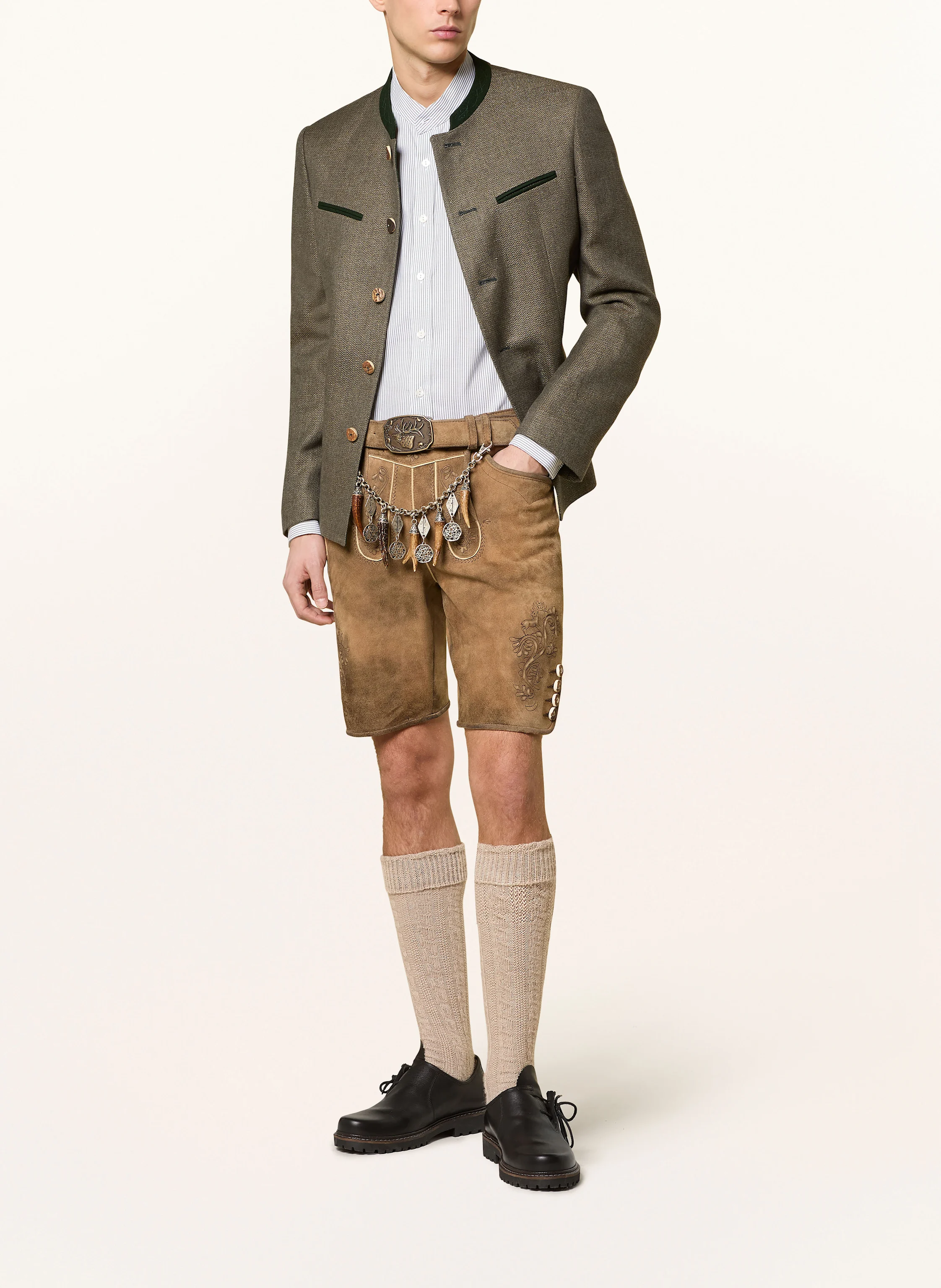 Spieth & Wensky Trachtenhose EVEREST aus Leder