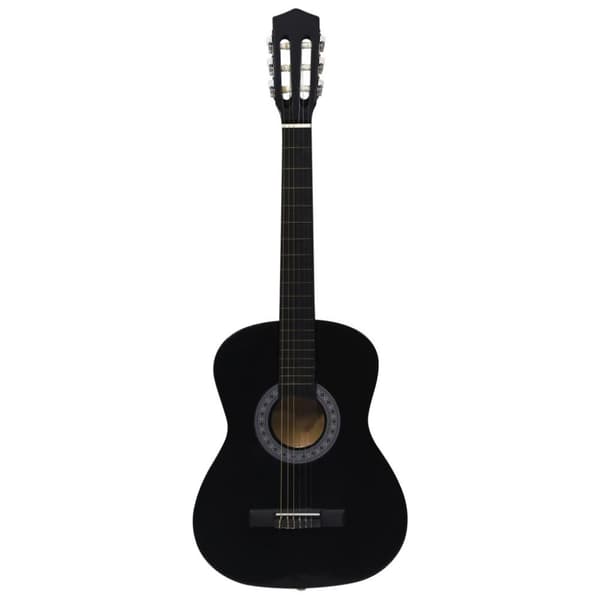 vidaXL Klassisk gitar sett for nybegynnere 8 deler 3/4 36