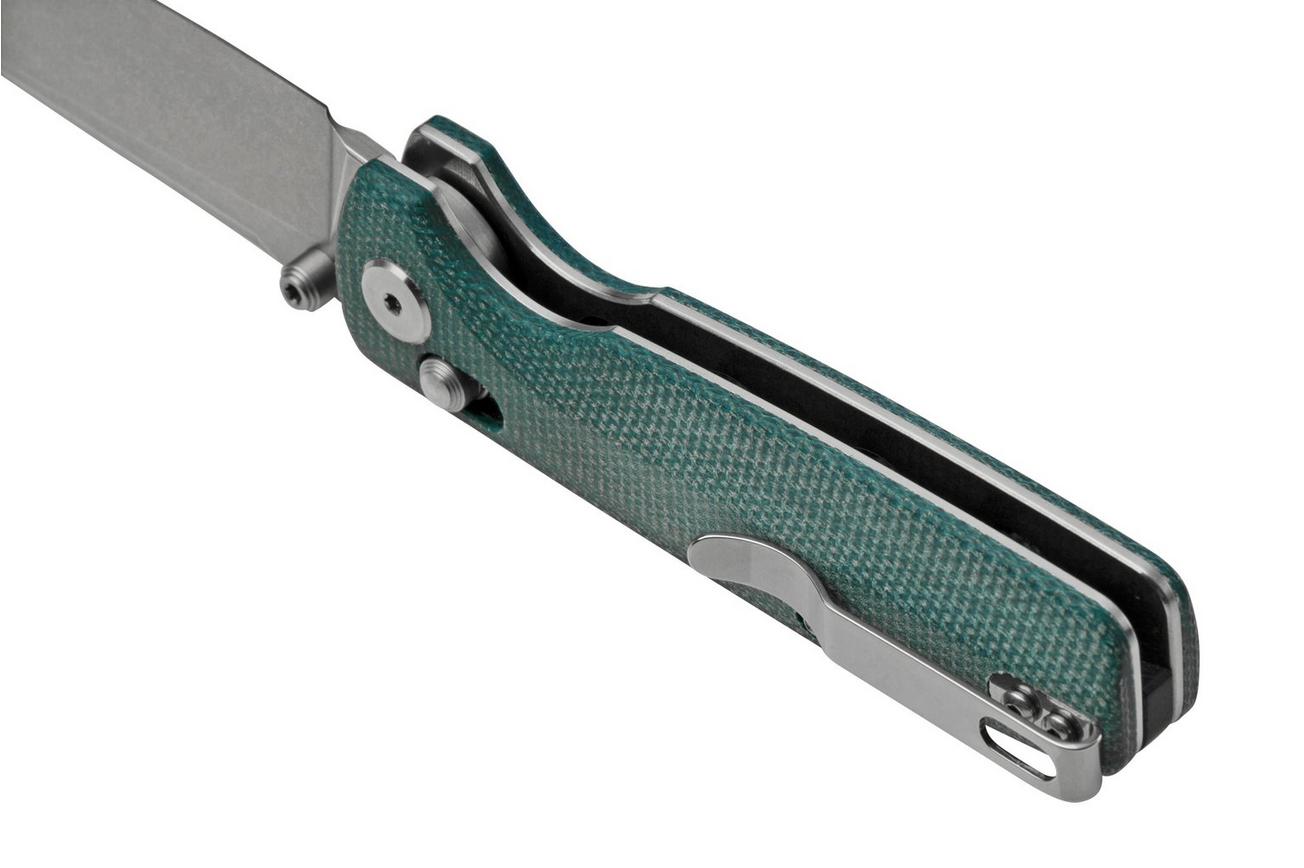 Bestech Slasher BG43C-1 Blue Micarta, zakmes