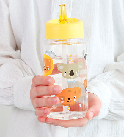 A Little Lovely Company Trinkflasche - 450 ml - Animal Friends