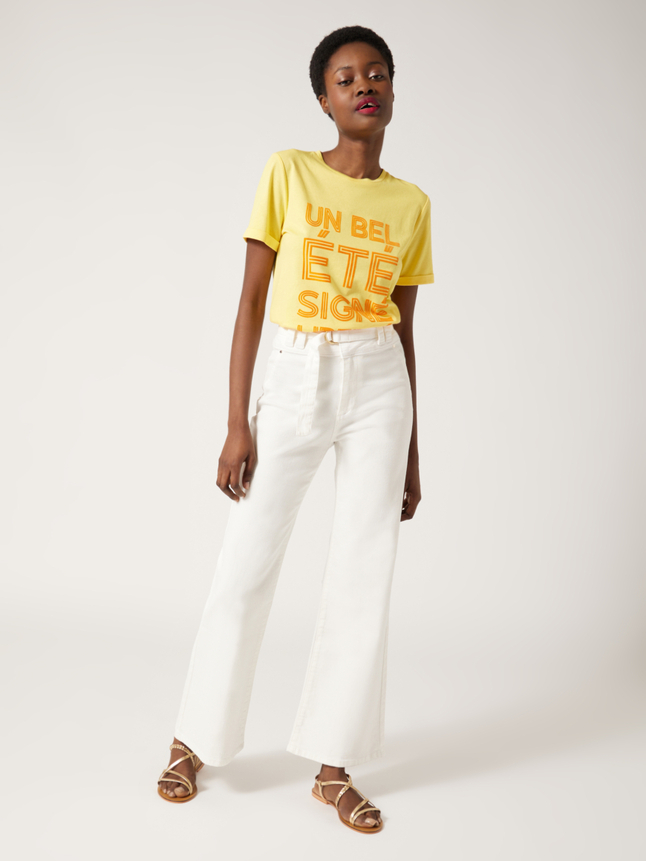 Pantalon ceinturé