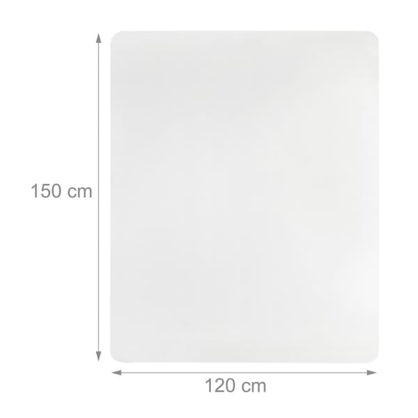 Transparent gulvbelegg kontorstol