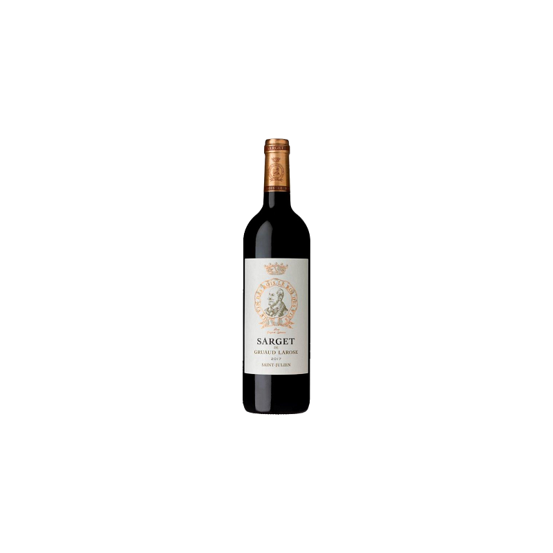 SARGET DE GRUAUD LAROSE 2017 - Saint-Julien - 2ème Vin - par Carton de 12 bouteilles 75 cl