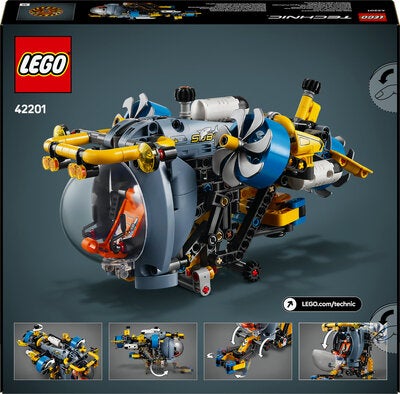 LEGO Technic 42201 Ubåt for dyphavsforskning