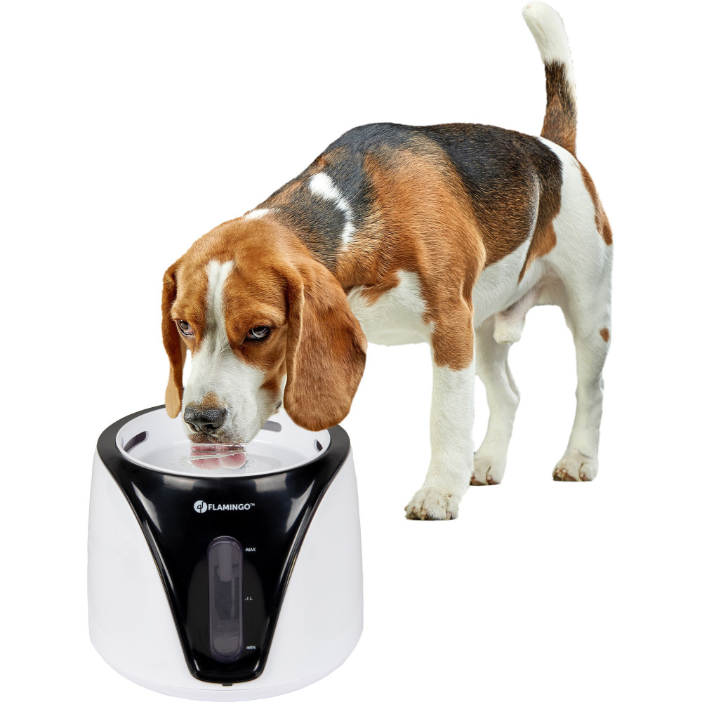 Fontaine sensor adriana noir 2 litres pour chat et chien.