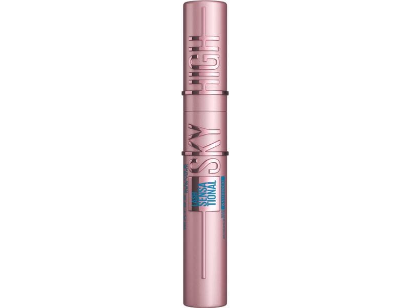Maybelline Mascara Lash Sensational Sky High 1 Black Waterp Wasserfeste Wimperntusche für extreme Länge und volles Volumen