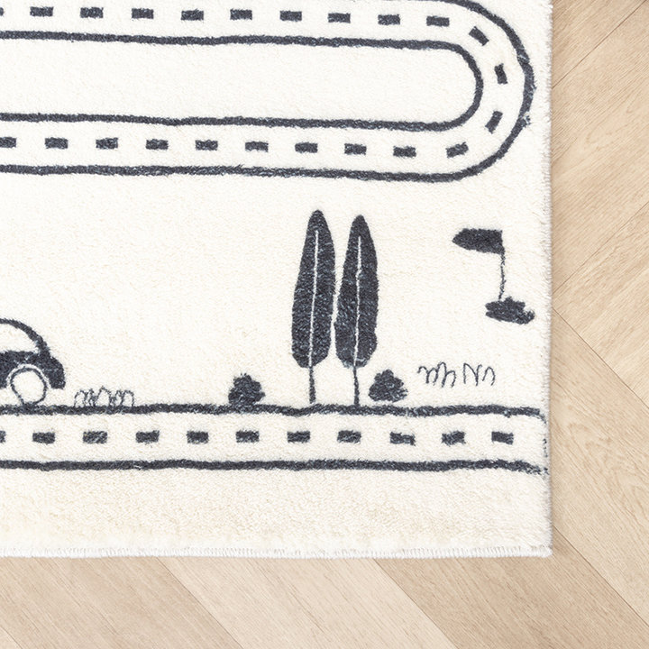 Auto speelkleed - Dex Lane Zwart | Ga mee op roadtrip!