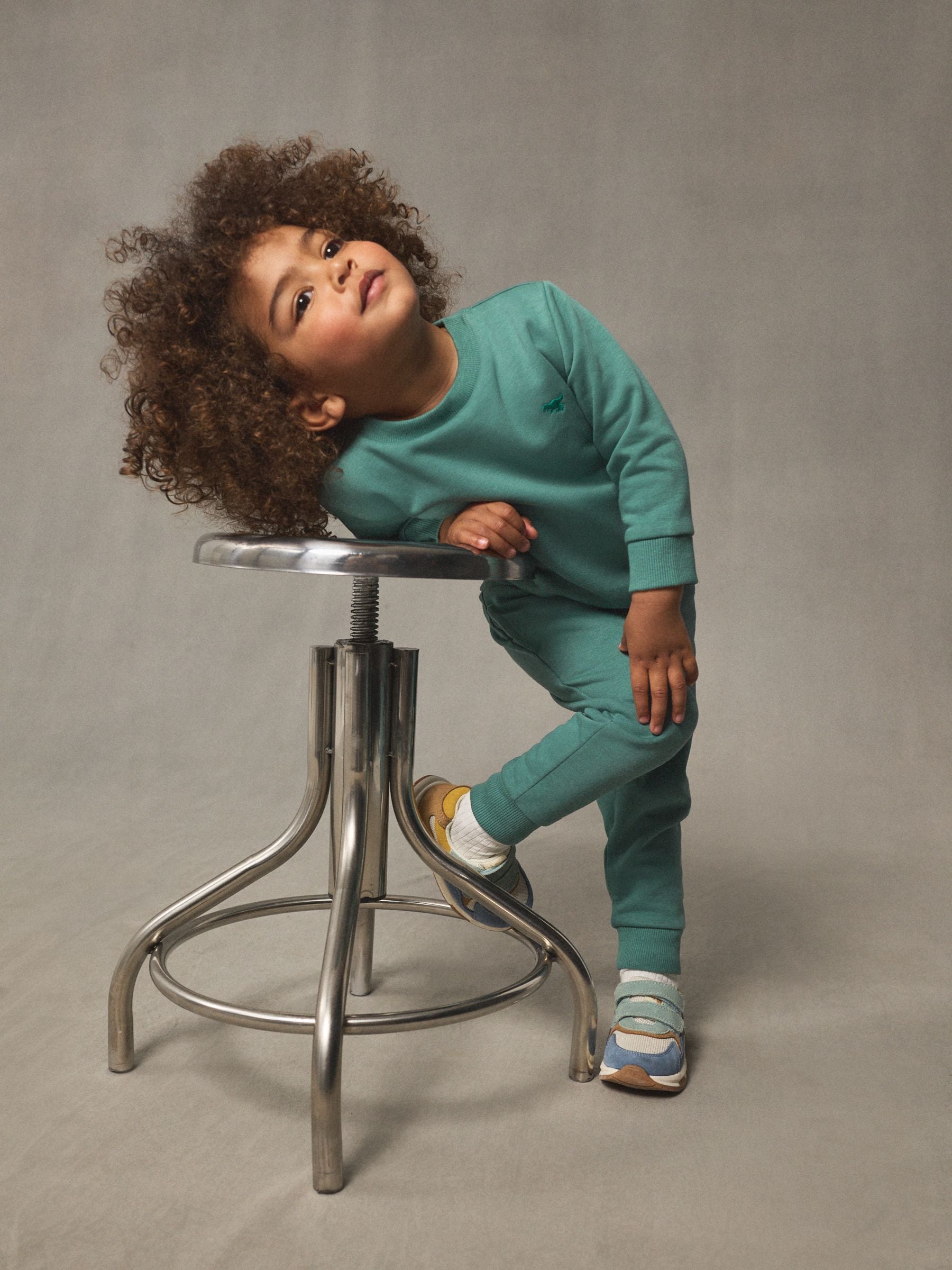 Groen - Set met sweatshirt en joggingbroek (3mnd-7jr)