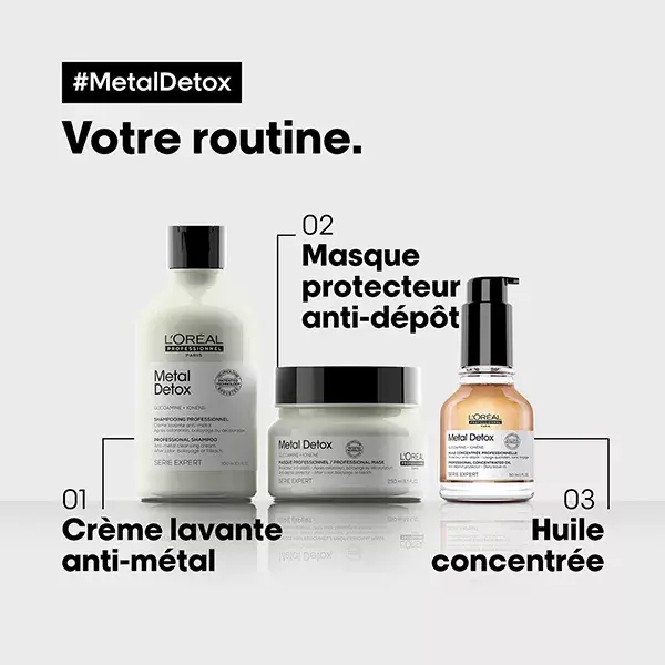 L'Oréal Professionnel Serie Expert Máscara Protetora Metal Detox 250ml