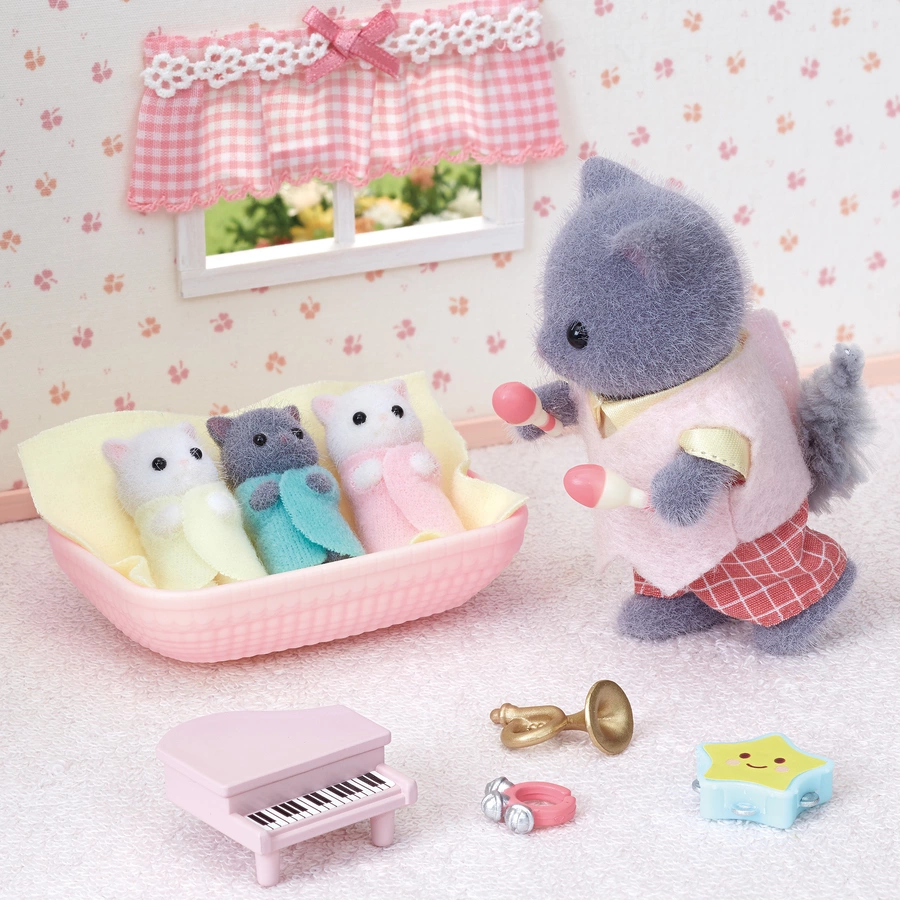 Sylvanian Families® Perserkatzen Drillinge