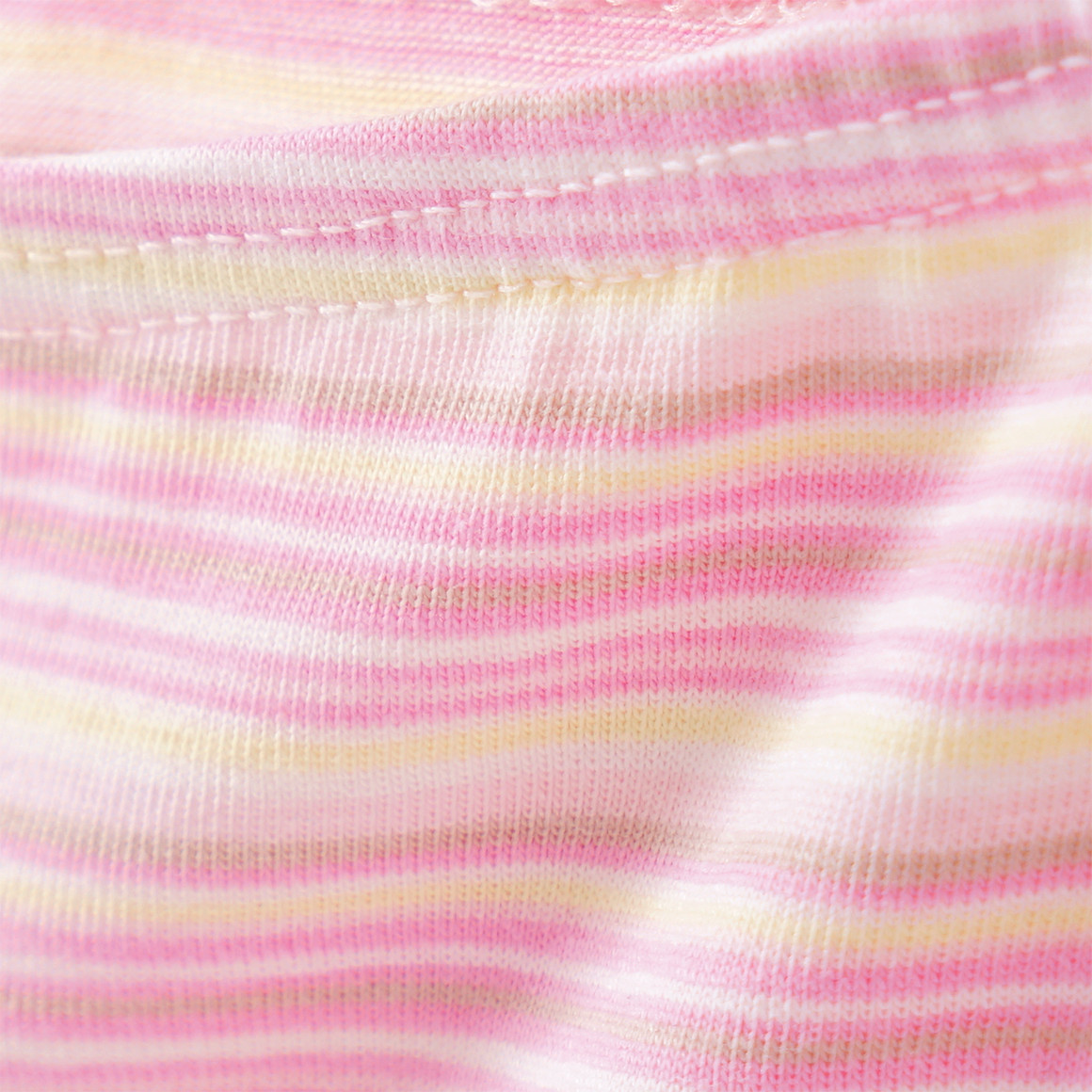 Topomini 3 Baby Pantys mit Bio-Baumwolle rosa / hellgelb