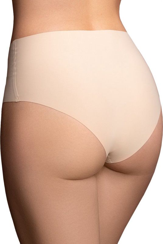 Bye Bra - Invisible High Brief - Nude en Zwart - Set van 2