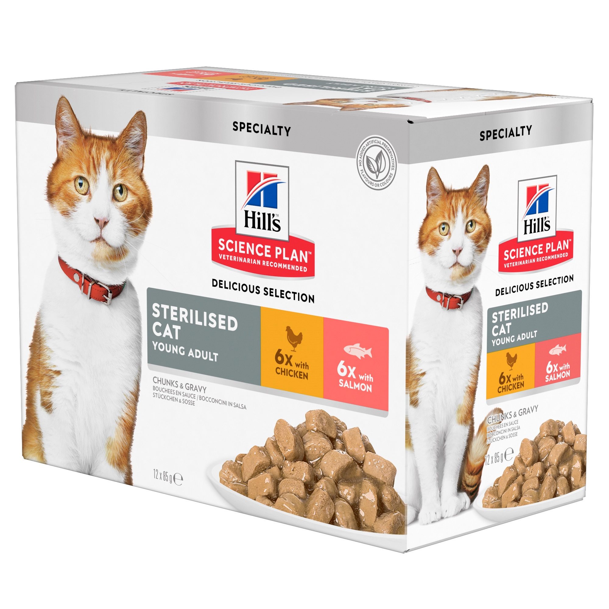 Hill's Science Plan - Feline Adult - Sterilised - Chicken - Maaltijdzakje